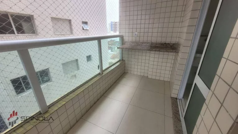 Imagem Apartamento com 1 dormitório à venda, 53 m² por R$ 360.000,00 - Guilhermina - Praia Grande/SP