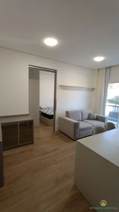 Imagem Belíssimo Apartamento 100% mobiliado - Cond. Address Granja Vianna