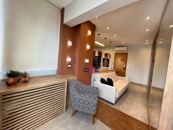 Imagem Apartamento com 1 dormitório para alugar, 46 m² por R$ 5.300/mês - Boqueirão - Santos/SP