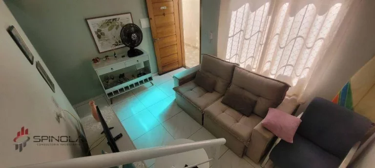 Imagem Sobrado com 2 dormitórios à venda, 56 m² por R$ 280.000,00 - Vila Caiçara - Praia Grande/SP