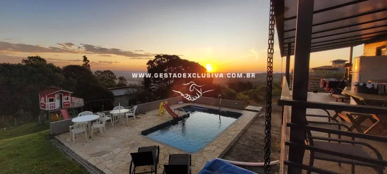 CHÁCARA 3 DORM 2 SUÍTES 1000m² PISCINA CONDOMÍNIO FECHADO ATIBAIA