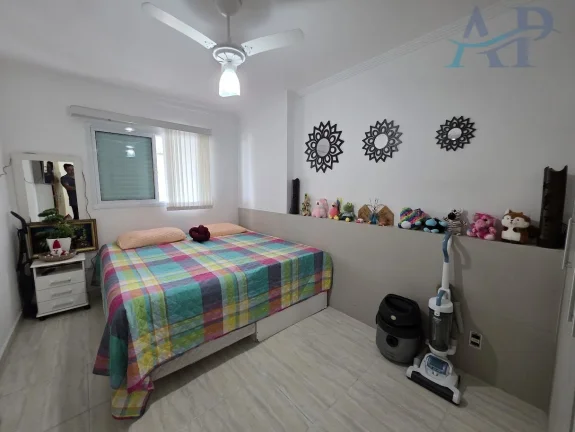Imagem Apartamento na Guilhermina em Praia Grande com Vista Mar com 3 Dormitórios