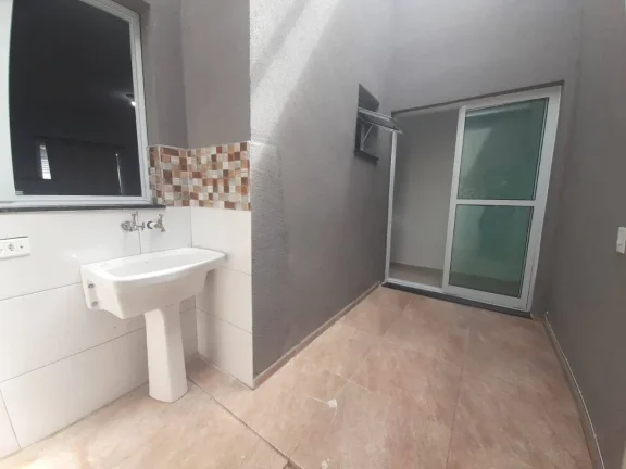 Imagem Sobrado Novo 120 metros 3 Dormitorios sendo 1 suíte e 2 Vagas de garagens