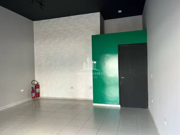 Imagem Salão Comercial 40m², no Centro, Banheiro PNE, Habite-se Comercial, Fechado em Vidro, Ar-Condicionado, Fachada Policarbonato na Vila Bocaina, Mauá-SP