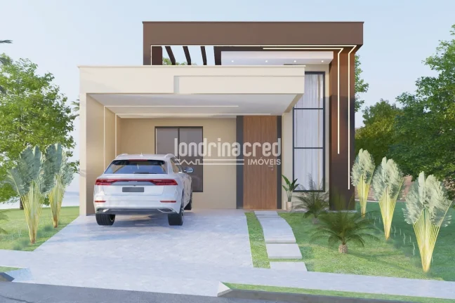 Imagem Excelente casa no Condomínio Heimtal Park com 3 dormitórios (1 suíte), sala e cozinha integradas, 2 banheiros e 1 vaga em terreno de 150m².