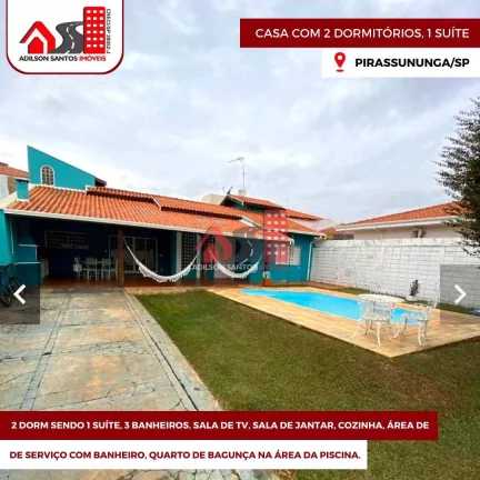 Imagem Casa com 2 dorms, Cidade Jardim, Pirassununga - R$ 650 mil, Cod: 37