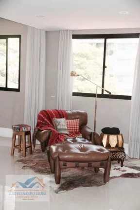 Imagem Apartamento Alto Padrão, 1 por andar, à Venda no Campo Belo: 3 suítes e 3 vagas. R$ 2.800.000,00