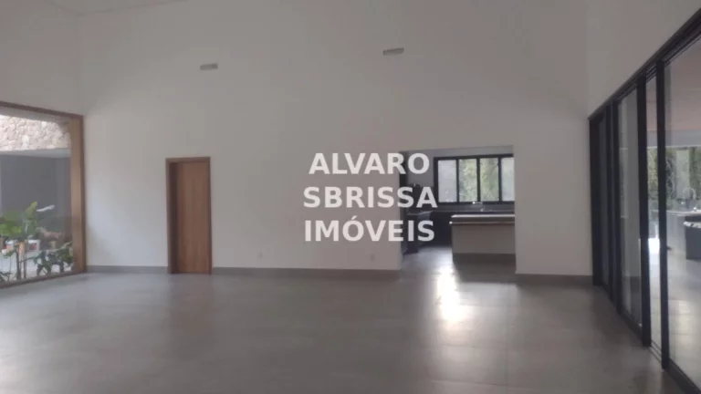 Imagem Casa ampla com arquitetura moderna à venda 3.000 m2 5 suítes no Condomínio Fazenda Vila Real em Itu SP - Casa de alto padrão integrada a natureza