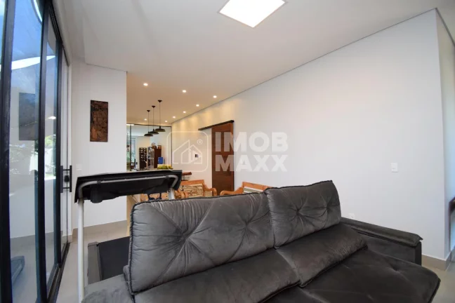 Imagem Venda de casa Condomínio Quintas do Santa Barbara 3 quartos suítes casa moderna nova espaço gourmet com parrilha churrasqueira