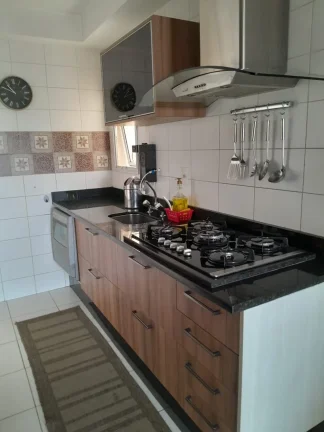 Imagem Apartamento 130M², 3Q, 1 Suíte, 2 Banheiros, 2 Vagas, 1 Depósito, Piscina, Churrasqueira, Piscina Aquecida, Espaço Gourmet, Salão de Festas.