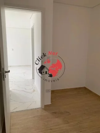 Imagem Cobertura nova com elevador,105m2 , 2 dorms c suíte, quintal e churrasq ,2 vagas , Santa Maria, Santo André