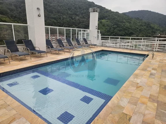 Imagem Apartamento à venda em Ubatuba-SP, Toninhas: 2 quartos, 1 suíte, sala, banheiro, 1 vaga. 62m² de conforto!
