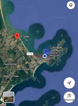Imagem Terreno à venda, 427 m² por R$ 310.000,00 - Baia Formosa - Armação dos Búzios/RJ