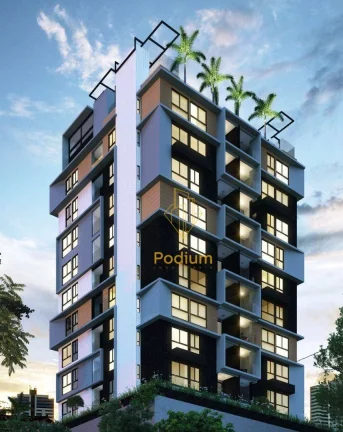 Imagem Apartamentos com varanda / sacada gourmet a 300m da praia do Bessa no Jardim Oceania - AP1175