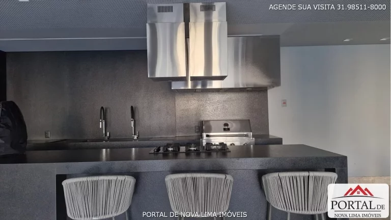 Imagem Apartamento 4 quartos novo a venda no Vila da Serra 232 m² e com área de lazer