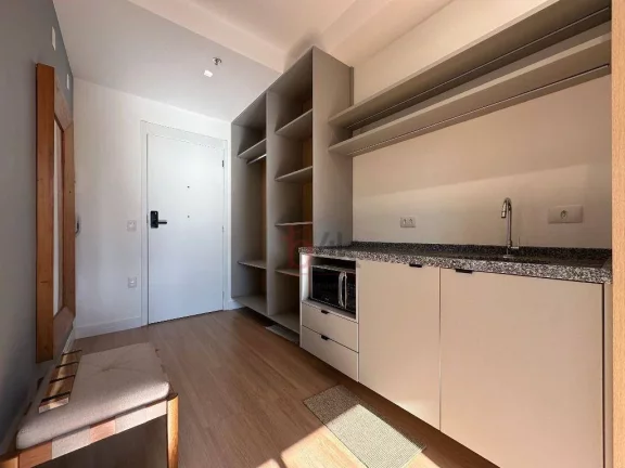 Imagem Apartamento studio com 1 dormitório para alugar no Highlight Campo Belo