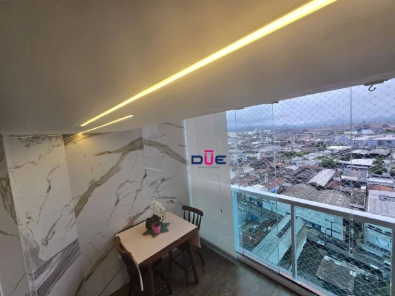 Imagem Apartamento com 2 dormitórios à venda, 59 m² por R$ 550.000 - Vila Matias - Santos/SP