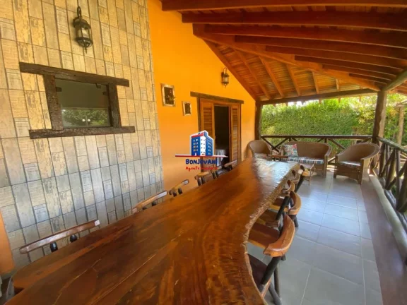 Imagem Rancho com piscina no Cond. Terras da Barra