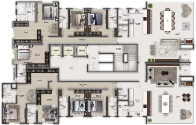 Imagem Apartamento à venda no bairro Andorinha - Itapema/SC