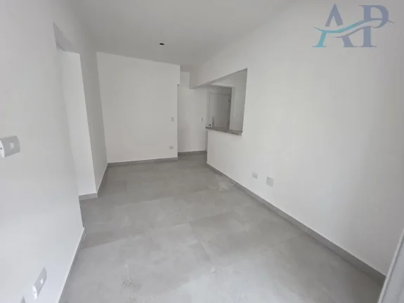 Imagem Apartamento na Guilhermina em Praia Grande com 2 Quartos Frente Mar