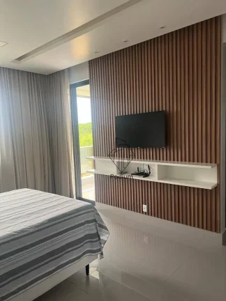 Imagem Casa de porteira fechada com sobrado e piscina privativa em condomínio fechado no Alphaville/PB Bayeux - CA0120