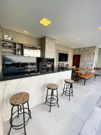 Imagem Casa à venda no Cond. Eco Spa 4 quartos, todos suítes, Gourmet e piscina