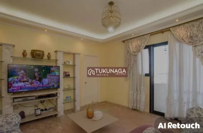 Imagem Apartamento com 3 dormitórios à venda, 107 m² por R$ 575.000 - Vila Galvão - Guarulhos/SP