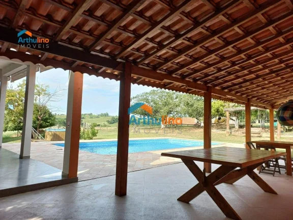 Imagem Sítio 30.000m², Casa 4 dormitórios + Casa de hospede + Galpão, à venda, por R$ 1.300.000 - Porangaba/SP
