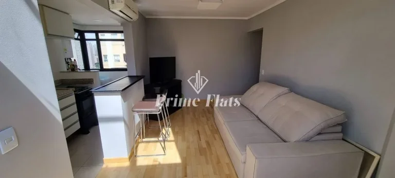 Imagem Flat disponível para locação no Condominio Edifício York Duplex Residence, com 41m², 1 dormitório e 1 vaga de garagem