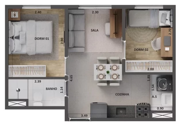 Imagem APARTAMENTO RESIDENCIAL em São Paulo - SP, Mooca