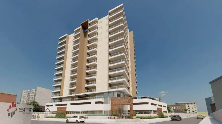 Imagem Apartamento com 1 dormitório à venda, 55 m² por R$ 305.000,00 - Vila Caiçara - Praia Grande/SP