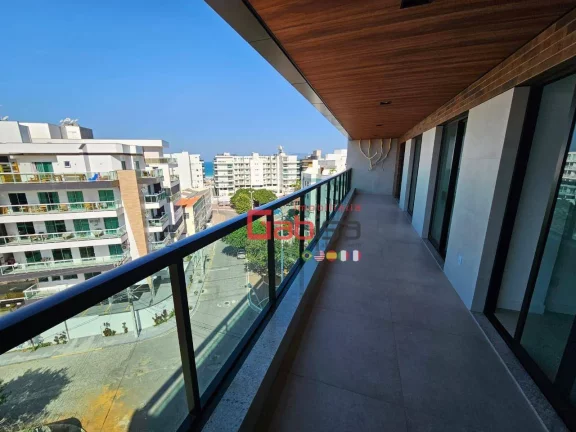 Imagem Apartamento com 3 dormitórios à venda, 110 m² por R$ 1.450.000,00 - Praia do Forte - Cabo Frio/RJ