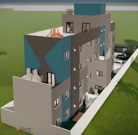 Imagem Apartamento Garden para Venda em Curitiba, Cajuru, 1 dormitório, 1 banheiro, 1 vaga