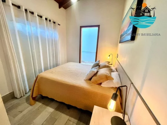 Imagem Aluguel de Temporada Juquehy, Casa a Venda - com 3 suítes, lado direito, piscina e churrasqueira privativa máx. 8 pessoas | Juquehy Imobiliária