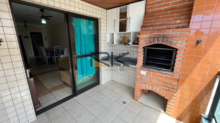 Imagem APARTAMENTO PRAIA GRANDE com 2 dormitórios sendo 1 suíte,2 vagas de garagem,varanda gourmet com churrasqueira