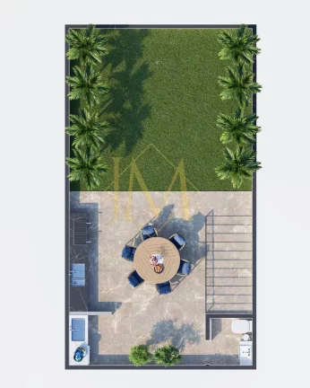 Imagem Casa geminada triplex de alto padrão