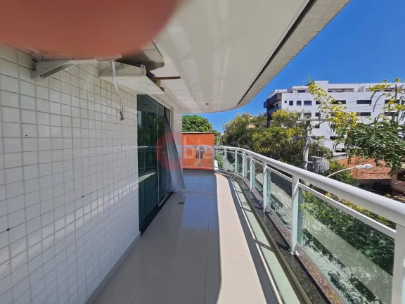 Imagem Apartamento linear, 3 quartos, mobiliado, Passagem - Cabo Frio