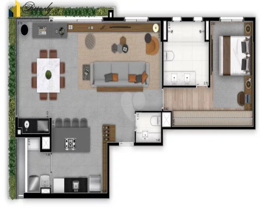Imagem Apartamento a venda no Brooklin