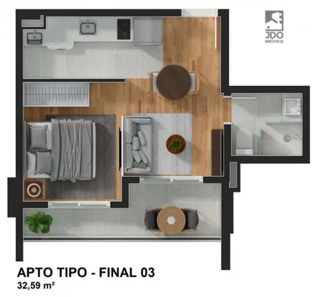 Imagem Apartamento a Venda no bairro Mercês - Curitiba, PR