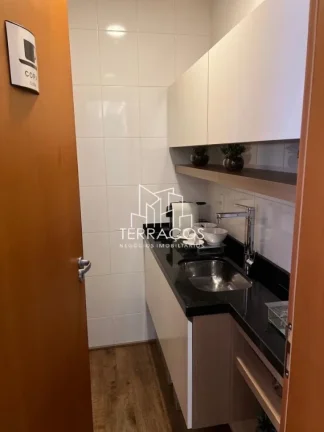 Imagem SALA DE ALTO PADRÃO - CAMPOS ELÍSEOS EMPRESARIAL - 90 M² - MOBILIADA - COMPLETA INFRAESTRUTURA NO TÉRREO - JUNDIAÍ