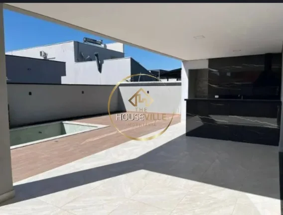 Imagem Casa Sobrado, 3 Dormitórios(1 suíte), piscina, 4 vagas,Terras do Vale.