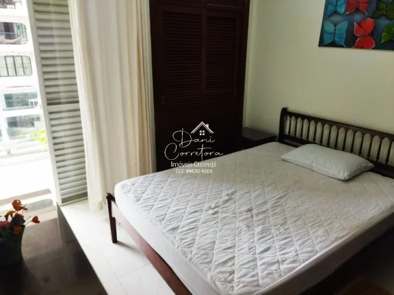 Imagem Apartamento com lazer à venda em Pitangueiras, Guarujá-SP: 3 quartos, 2 suítes, 2 salas, 3 banheiros, 2 vagas, 124m².