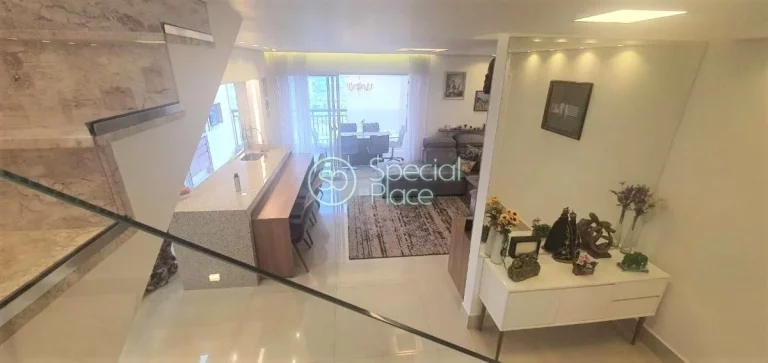 Imagem Ótima Cobertura Duplex com 263m² no Morumbi. Living para 03 ambientes, varanda gourmet com churras...