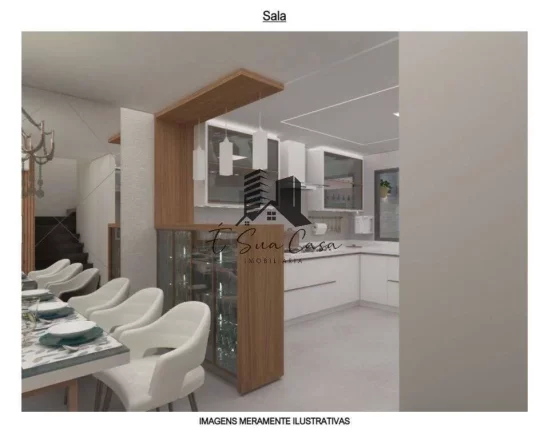 Imagem Excelente Casa Geminada de 03 quartos, bairro Novo Eldorado Contagem!!