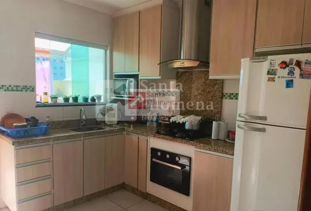 Imagem Sobrado para Venda em Santo André, Parque Oratório, 2 dormitórios, 2 suítes, 3 banheiros, 2 vagas