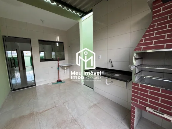 Imagem Casa Parque JK 2 Quartos 68m² Área Gourmet - Luziânia GO