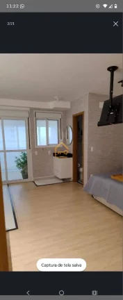 Imagem Apartamento Studio mobiliado, 1 quarto,1 vaga,Edifício Moriah, SJC