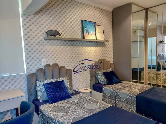 Imagem Apartamento com 2 dormitórios à venda, 93 m² por R$ 699.980 - Guilhermina - Praia Grande/SP