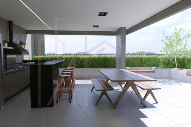 Imagem Apartamento na Planta para Venda em Praia Grande, Aviacao, 2 dormitórios, 1 suíte, 2 banheiros, 1 vaga