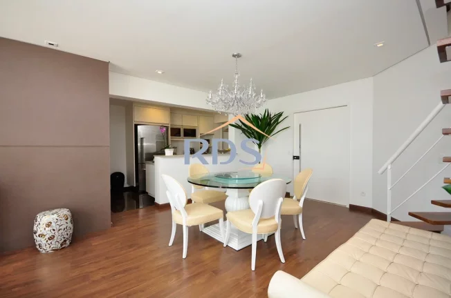 Imagem Apartamento a venda de 165m² com dois dormitórios e duas vagas no Cidade Monções